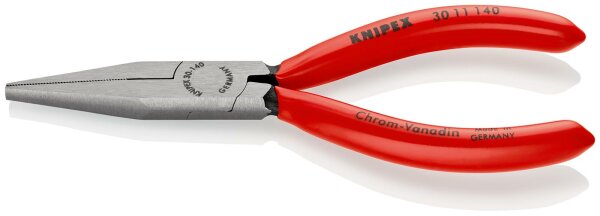 KNIPEX 30 11 140 SB Langbeckzange mit Kunststoff überzogen schwarz atramentiert 140 mm