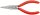 KNIPEX 30 11 140 SB Langbeckzange mit Kunststoff überzogen schwarz atramentiert 140 mm