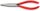 KNIPEX 30 11 190 Langbeckzange mit Kunststoff überzogen schwarz atramentiert 190 mm