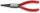 KNIPEX 30 31 160 SB Langbeckzange mit Kunststoff überzogen schwarz atramentiert 160 mm