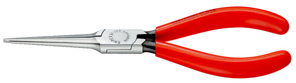 KNIPEX 31 11 160 Greifzange (Nadelzange) mit Kunststoff überzogen schwarz atramentiert 160 mm