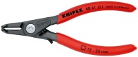 KNIPEX 48 41 J11 Präzisions-Sicherungsringzange für Innenringe in Bohrungen mit rutschhemmendem Kunststoff überzogen grau atramentiert 130 mm