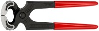 KNIPEX 50 01 180 SB Kneifzange mit Kunststoff überzogen schwarz atramentiert 180 mm