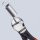KNIPEX 67 01 140 SB Kraft-Vornschneider mit Kunststoff überzogen schwarz atramentiert 140 mm