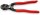 KNIPEX 71 01 200 SB CoBolt® Kompakt-Bolzenschneider mit Kunststoff überzogen schwarz atramentiert 200 mm