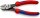 KNIPEX 73 72 180 BK TwinForce® Hochleistungs-Seitenschneider mit Mehrkomponenten-Hüllen schwarz atramentiert 180 mm