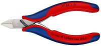 KNIPEX 77 52 115 Elektronik-Seitenschneider mit Mehrkomponenten-Hüllen 115 mm