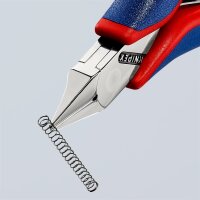 KNIPEX 77 52 115 Elektronik-Seitenschneider mit Mehrkomponenten-Hüllen 115 mm