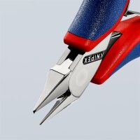 KNIPEX 77 52 115 Elektronik-Seitenschneider mit Mehrkomponenten-Hüllen 115 mm