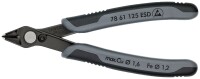 KNIPEX 78 61 125 ESDSB Electronic Super Knips® ESD mit Mehrkomponenten-Hüllen brüniert 125 mm