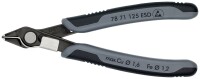 KNIPEX 78 71 125 ESD Electronic Super Knips® ESD mit Mehrkomponenten-Hüllen brüniert 125 mm