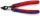 KNIPEX 78 91 125 Electronic Super Knips® mit Mehrkomponenten-Hüllen brüniert 125 mm