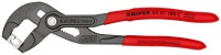 KNIPEX 85 51 180 C SB Schlauchschellenzange für Click-Schellen mit rutschhemmendem Kunststoff überzogen grau atramentiert 180 mm