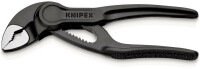KNIPEX 87 00 100 BK Cobra® XS aufgeprägte, raue...