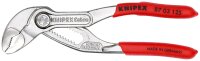 KNIPEX 87 03 125 Cobra® Hightech-Wasserpumpenzange mit rutschhemmendem Kunststoff überzogen verchromt 125 mm