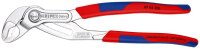 KNIPEX 87 05 250 Cobra® Hightech-Wasserpumpenzange mit schlanken Mehrkomponenten-Hüllen verchromt 250 mm