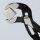 KNIPEX 88 01 400 SB Alligator® XL Rohr- und Wasserpumpenzange mit rutschhemmendem Kunststoff überzogen schwarz atramentiert 400 mm
