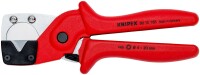 KNIPEX 90 10 185 SB Rohrschneider für Mehrschicht- und Pneumatikschläuche aus zähem, glasfaserverstärktem Kunststoff 185 mm