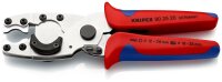 KNIPEX 90 25 20 SB Rohrschneider für Verbund- und Schutzrohre mit Mehrkomponenten-Hüllen verzinkt 210 mm