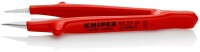 KNIPEX 92 27 61 Präzisions-Pinzette mit Führungsstift 130 mm