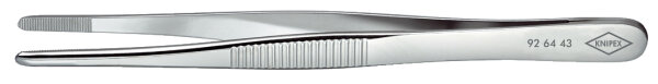 KNIPEX 92 64 43 Präzisions-Pinzette stumpfe Form 120 mm