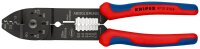 KNIPEX 97 21 215 B SB Crimpzange mit Mehrkomponenten-Hüllen schwarz lackiert 230 mm