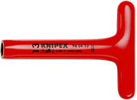 KNIPEX 98 04 08 Steckschlüssel mit T-Griff 200 mm