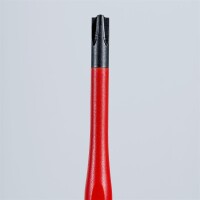 KNIPEX 98 24 01 SLS Schraubendreher (Slim) PlusMinus Phillips® isolierender Mehrkomponenten-Griff, VDE-geprüft brüniert 187 mm