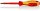 KNIPEX 98 24 02 Schraubendreher für Kreuzschlitzschrauben Phillips® isolierender Mehrkomponenten-Griff, VDE-geprüft brüniert 212 mm