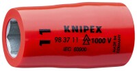 KNIPEX 98 37 11 Steckschlüsseleinsatz für...