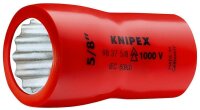 KNIPEX 98 37 3/8" Steckschlüsseleinsatz...