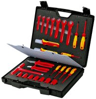 KNIPEX 98 99 12 Standardkoffer 26-teilig mit isolierten...