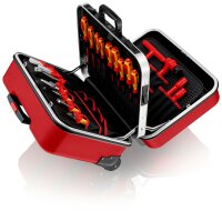 KNIPEX 98 99 15 Werkzeugkoffer "BIG Twin Move RED" Elektro Kompetenz 42-teilig 290 mm