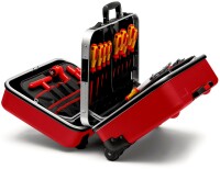 KNIPEX 98 99 15 Werkzeugkoffer "BIG Twin Move RED" Elektro Kompetenz