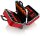 KNIPEX 98 99 15 Werkzeugkoffer "BIG Twin Move RED" Elektro Kompetenz 42-teilig 290 mm