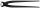 KNIPEX 99 00 300 Monierzange (Rabitz- oder Flechterzange) schwarz atramentiert 300 mm