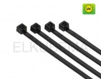 UV-beständige Kabelbinder 3,6 x 140 schwarz 100 Stck./VP