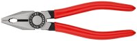 KNIPEX 03 01 180 EAN Kombizange mit Kunststoff überzogen schwarz atramentiert 180 mm