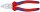 KNIPEX 03 05 200 SB Kombizange mit Comfort-Griffen verchromt 200 mm