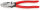 KNIPEX 09 01 240 SB Kraft-Kombizange "Linemans Pliers" amerikanisches Modell mit rutschhemmendem Kunststoff überzogen schwarz atramentiert 240 mm