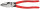 KNIPEX 09 01 240 SB Kraft-Kombizange "Linemans Pliers" amerikanisches Modell mit rutschhemmendem Kunststoff überzogen schwarz atramentiert 240 mm