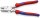 KNIPEX 09 05 240 Kraft-Kombizange "Linemans Pliers" amerikanisches Modell mit Mehrkomponenten-Hüllen verchromt 240 mm