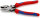 KNIPEX 09 12 240 SB Kraft-Kombizange "Linemans Pliers" amerikanisches Modell mit Comfort-Griffen schwarz atramentiert 240 mm