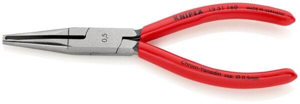 KNIPEX 15 51 160 Abisolierzange mit Kunststoff überzogen 160 mm