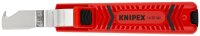 KNIPEX 16 20 165 SB Abmantelungswerkzeug mit Schleppklinge schlagfestes Kunststoffgehäuse 165 mm