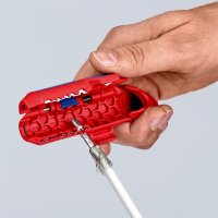 KNIPEX 16 95 01 SB ErgoStrip® Universal-Abmantelungswerkzeug 135 mm