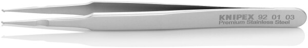 KNIPEX 92 01 03 SMD-Präzisionspinzette Glatt 120 mm
