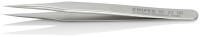 KNIPEX 92 21 06 Mini-Präzisionspinzette Glatt 80 mm
